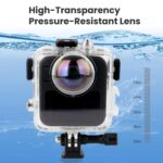 Carcasa impermeable para GoPro MAX2, 50 m, carcasa protectora antivaho. - Imagen 3