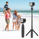 Trípode magnético de liberación rápida para selfies, compatible con DJI Osmo Action 5 Pro, 4 y 3, con rotación de 360 ​​grados., for DJI Osmo Action 5 Pro, 4, 3 - Imagen 2