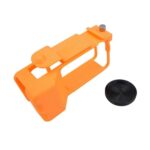 Soporte de mano para cámara de acción DJI Osmo Action 6 Street Photo Handle Jaw, Frame+Lens Cap Oramge