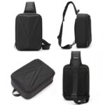 Bolsa organizadora para kit de vuelo suave BKano para DJI Neo 2 (Bolsa cruzada para el pecho), Crossbody Bag(Black) - Imagen 2