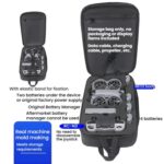 Bolsa organizadora para kit de vuelo suave BKano para DJI Neo 2 (Bolsa cruzada para el pecho), Crossbody Bag(Black) - Imagen 3