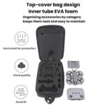 Bolsa organizadora para kit de vuelo suave BKano para DJI Neo 2 (Bolsa cruzada para el pecho), Crossbody Bag(Black) - Imagen 4