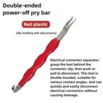 Herramienta de palanca de doble extremo para cortar la corriente y conectar el conector del arnés de cables del automóvil. - Imagen 3