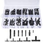 Kit de 113 conectores rápidos universales para tuberías de agua de riego de coche y jardín, reductores, conectores en T y rectos.