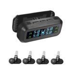 Monitor de presión de neumáticos inalámbrico para coche con alimentación solar, Internal