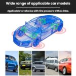 Monitor de presión de neumáticos inalámbrico para coche con alimentación solar, Internal - Imagen 11