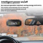 Monitor de presión de neumáticos inalámbrico para coche con alimentación solar, Internal - Imagen 12