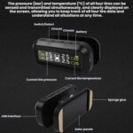 Monitor de presión de neumáticos inalámbrico para coche con alimentación solar, Internal - Imagen 6