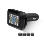 Monitor de presión de neumáticos para batería de coche tipo encendedor de cigarrillos, External
