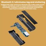Adaptador de audio/transmisor Bluetooth AUX para audio de coche, C22 - Imagen 4