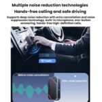 Transmisor/receptor de audio y música auxiliar para coche con Bluetooth 5.4 - Imagen 5