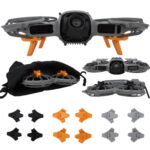 Para DJI Neo 2 CQT, juego de 4 soportes plegables para el elevador, resistentes a arañazos y desgaste, con soporte de protección para el tren de aterrizaje., Folding Booster Kickstand - Imagen 2