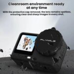 Tapa protectora de silicona antipolvo Flymile para lente de DJI Osmo Action 6 - Imagen 4