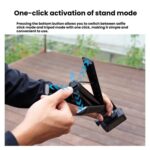 Trípode extensible de 1,2 m para selfies con trípode para cámaras de acción, con rótula giratoria de 360 ​​grados. - Imagen 4