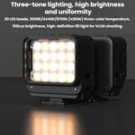 Luz magnética para selfies Flymile para DJI Osmo Action 6 / Osmo Nano, For DJI Osmo Aciton 6 / Osmo Nano - Imagen 4