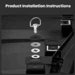 Kit de conversión de UTV de 4 piezas, kit de pernos de techo para CAN-AM X3 - Imagen 5