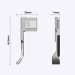 Accesorios de expansión para cámara: Base metálica de liberación rápida Arca-Swiss, For Fujifilm X-M5 Thumb Grip Black - Imagen 4
