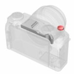 Accesorios de expansión para cámara: Base metálica de liberación rápida Arca-Swiss, For Fujifilm X-M5 Thumb Grip Silver
