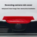 Juego de 2 protectores contra la lluvia para la cámara trasera del coche y el radar de marcha atrás. - Imagen 2