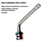 Válvula recta para neumáticos de autobús, válvula para neumáticos sin cámara, TR545D - Imagen 2