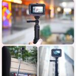 Trípode monopie para selfies TELESIN de 0,9 m, compatible con cámaras de acción y smartphones., Plastic Tripod - Imagen 10