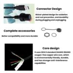 Cable de extensión para salpicadero de coche, barco o yate (macho a hembra, 1 m), con conexión de datos y carga AMAF., USB3.0 - Imagen 4