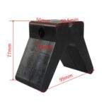 Bloque de soporte de proa en forma de V para remolque de kayak, 2 inch - Imagen 4