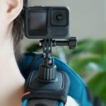 Soporte universal para correa de hombro para cámaras de acción con rótula giratoria de 360 ​​grados para grabación POV manos libres. - Imagen 2