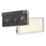 Luz de relleno para exteriores Mamen de 25 W, RGB a todo color, para cámaras y transmisiones en vivo., 25R