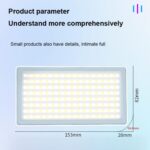Luz de relleno para exteriores Mamen de 25 W, RGB a todo color, para cámaras y transmisiones en vivo., 25R - Imagen 3