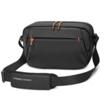 Bolso bandolera para cámara QISEMIAN XK110 para hombre, resistente al agua, para fotografía DSLR, con divisores extraíbles y soporte para trípode. - Imagen 2