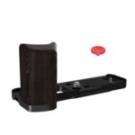 Empuñadura en forma de L Flymile para cámara Fujifilm X100VI con soporte para reposapulgar de zapata fría, For Fujifilm X100VI Black Ebony