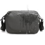 Bolso bandolera QISEMIAN todo en uno para fotografía de hombre con compartimento extraíble para cámara y soporte para trípode. - Imagen 4