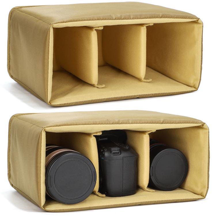 TBD0606568101A.jpg Funda protectora con separadores móviles para cámaras DSLR/sin espejo, compatible con mochilas y bolsos bandolera. - Imagen 1