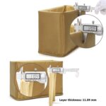 Funda protectora con separadores móviles para cámaras DSLR/sin espejo, compatible con mochilas y bolsos bandolera. - Imagen 4