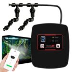 WiFi-Controlled Terrarium Automatic Misting Reptile Enclosure Humidification System, 2 Nozzle Sets US Plug