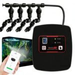 WiFi-Controlled Terrarium Automatic Misting Reptile Enclosure Humidification System, 4 Nozzle Sets US Plug