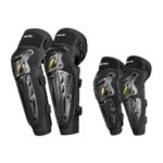 SULAITE Ropa de invierno gruesa y cálida para motociclistas, resistente al viento, Protective Gear 4pcs /Set