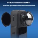 Filtros panorámicos de densidad neutra para cámara de acción Insta360 X5 (2 unidades/caja), filtros protectores de cristal., ND32 - Imagen 2