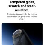 Filtros panorámicos de densidad neutra para cámara de acción Insta360 X5 (2 unidades/caja), filtros protectores de cristal., ND32 - Imagen 6