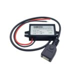 Módulo de carga de teléfono con convertidor de potencia para automóvil, 8-22V To 5V USB