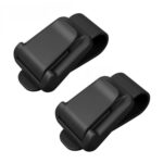 2 clips para gafas de sol de coche, portatarjetas y tickets multifuncional