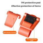 2 clips para gafas de sol de coche, portatarjetas y tickets multifuncional - Imagen 3