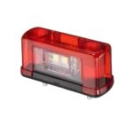 Luz LED impermeable MK-136 de 10-30 V para matrícula de coche o remolque, con clasificación IP65., MK-136