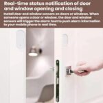 2 In 1 Smart Zigbee Door Window Sensor, Compatible With Home Assistant, ZG-102Z - Imagen 3