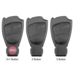 Carcasa para llave remota de coche Mercedes-Benz, 3+1 Buttons - Imagen 2