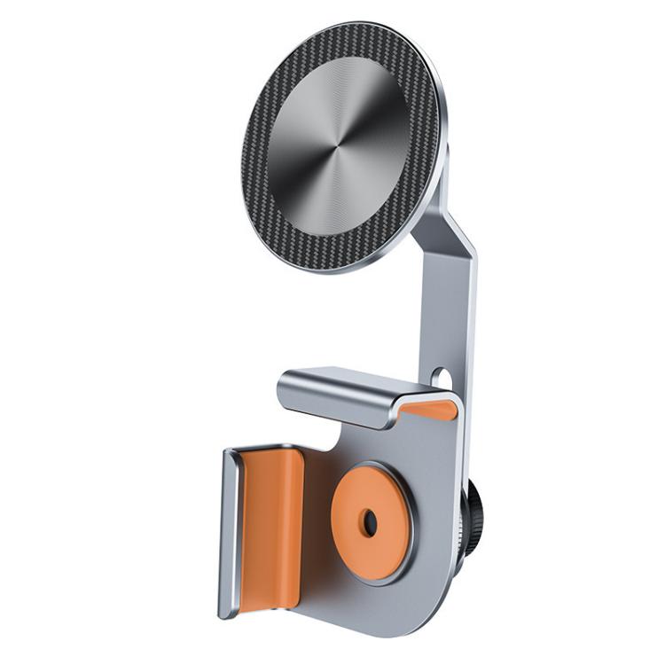 TBD0606616702.jpg Base giratoria para soporte de teléfono en consola central de coche, compatible con Tesla, BYD, NIO y otras pantallas de vehículos de nueva energía., Base+Magnetic Mount - Imagen 1