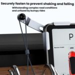 Base giratoria para soporte de teléfono en consola central de coche, compatible con Tesla, BYD, NIO y otras pantallas de vehículos de nueva energía., Base+Magnetic Mount - Imagen 6