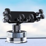 Soporte giratorio universal para teléfono de coche con ventosa y soporte para navegador