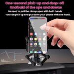 Soporte giratorio universal para teléfono de coche con ventosa y soporte para navegador - Imagen 3